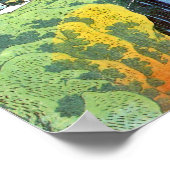 北斎北斎阿弥陀滝ファインアート ポスター (角)