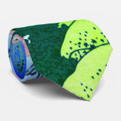 北斎御殿山ヒル北斎さくらんぼブロッサムファインアート ネクタイ (ロール)