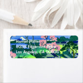 北斎御殿山ヒル北斎さくらんぼブロッサムファインアート ラベル (インサイチュ)