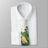 北斎江ノ島の富士山を見る相州江の島,北斎 ネクタイ (タイ)