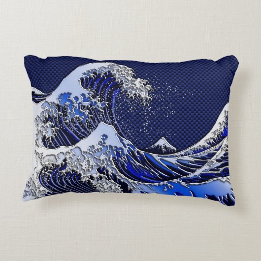 北斎波素晴らしスタイル アクセントクッション (裏面)