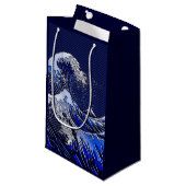 北斎波素晴らしスタイル スモールペーパーバッグ (正面アングル)