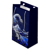 北斎波素晴らしスタイル スモールペーパーバッグ (裏面アングル)