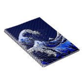 北斎波素晴らし炭素繊維スタイル ノートブック (右側)