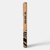 北斎波素晴らし竹材入りスタイル Case-Mate iPhoneケース (裏面 / 左)
