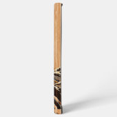 北斎波素晴らし竹材入りスタイル SAMSUNG GALAXYケース (左側面)