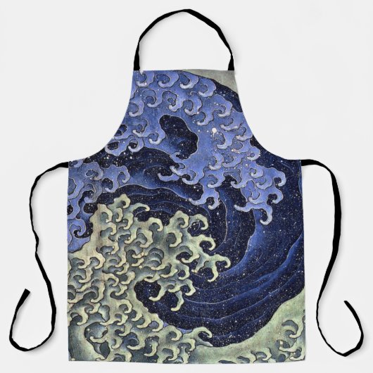 北斎波 エプロン (正面)