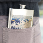 北斎海波浪シーボート フラスク (インサイチュ)