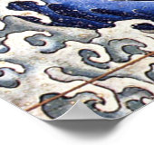 北斎男らし・波 ポスター (角)