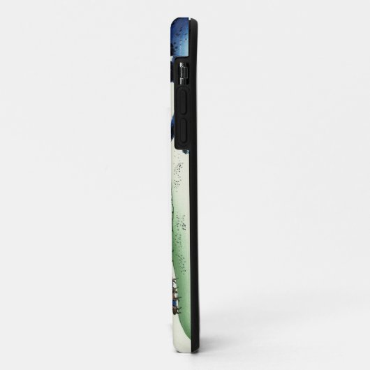 北斎稲目より甲州犬目峠,北斎富士山を望む Case-Mate iPhoneケース (裏面/左)