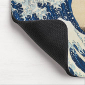 北斎素晴らしによる神奈川の波 マウスパッド (コーナー)