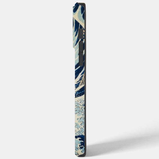 北斎素晴らしによる神奈川の波 Case-Mate iPhoneケース (裏面 / 左)