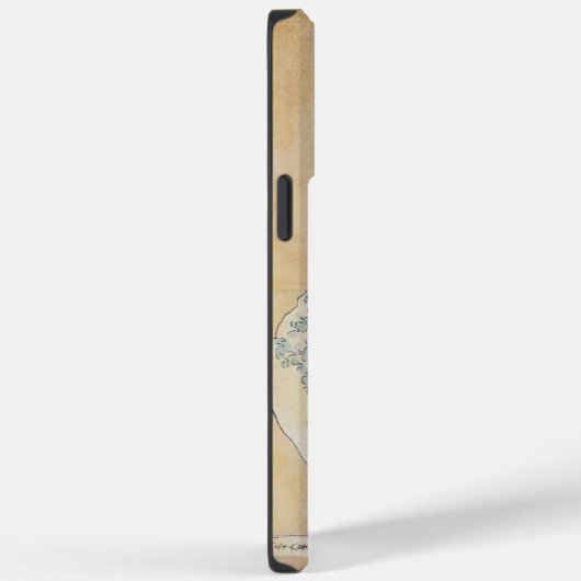 北斎素晴らしによる神奈川の波 Case-Mate iPhoneケース (裏面 / 右)