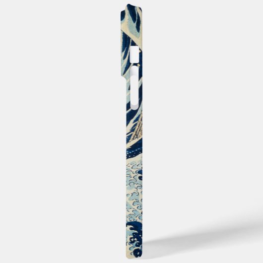 北斎素晴らしによる神奈川の波 Case-Mate iPhoneケース (裏面 / 左)