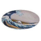 北斎素晴らしによる神奈川日本沖の津波 カッティングボード (角)