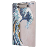 北斎素晴らしによる神奈川日本沖の津波 クリップボード (左)