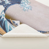 北斎素晴らしによる神奈川日本沖の津波 シェルパブランケット (3/4)