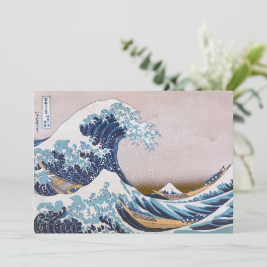 北斎素晴らしによる神奈川日本沖の津波 シーズンカード (スタンド正面)