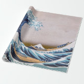 北斎素晴らしによる神奈川日本沖の津波 ラッピングペーパー (アンロールド)