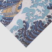 北斎素晴らしによる神奈川日本沖の津波 薄葉紙 (詳細)