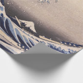 北斎素晴らしによる神奈川沖の波 ラッピングペーパー (角)