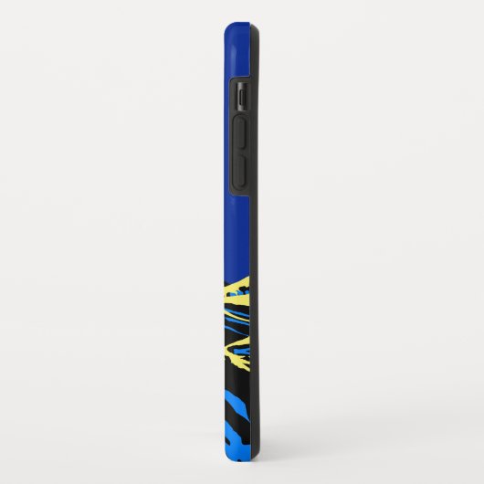 北斎素晴らし波インアートポップ・アートのスタイル Case-Mate iPhoneケース (裏面/左)