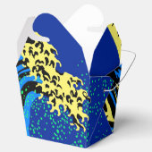 北斎素晴らし波インブルー美術ポップ・アートのスタイル フェイバーボックス (オープン)