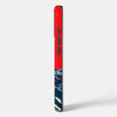 北斎素晴らし波デコポップ・アートのール Case-Mate iPhoneケース (裏面 / 左)