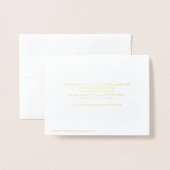 北斎素晴らし1831フォイルカードで神奈川を振る 箔カード (裏面封筒付き)