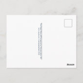 北斎素晴らし1831年頃の神奈川沖の波 ポストカード (裏面)