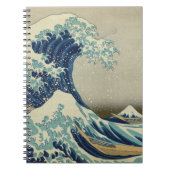 北斎素晴らし『神奈川の波』 ノートブック (正面)