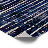 北斎素晴らしA魚釣りボートファインアート ポスター (角)