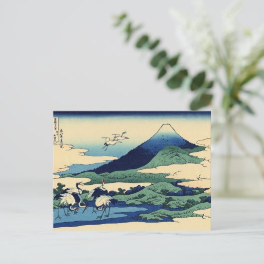 北斎美術絵画の山 ポストカード (スタンド正面)