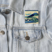 北斎美術絵画の山 缶バッジ (インサイチュ)