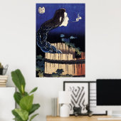 北斎美術絵画ズ ポスター (ホームオフィス)