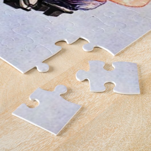 北斎花魁と神呂パズル ジグソーパズル (側面)