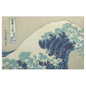 北斎葛飾波素晴らし-波 ファブリック (ファットクウォーター)