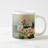 北斎葛飾-品川五天山 ジャンボコーヒーマグカップ (右)