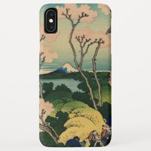 北斎葛飾-品川五天山 iPhone XS MAXケース