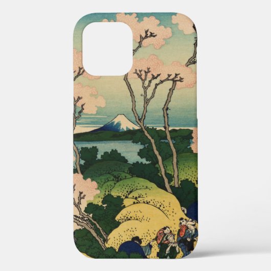 北斎葛飾-品川五天山 Case-Mate iPhoneケース (裏面)