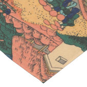 北斎葛飾-茶の農園 ショートテーブルランナー (コーナー)