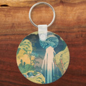 北斎阿弥陀秋日本滝 キーホルダー (正面)