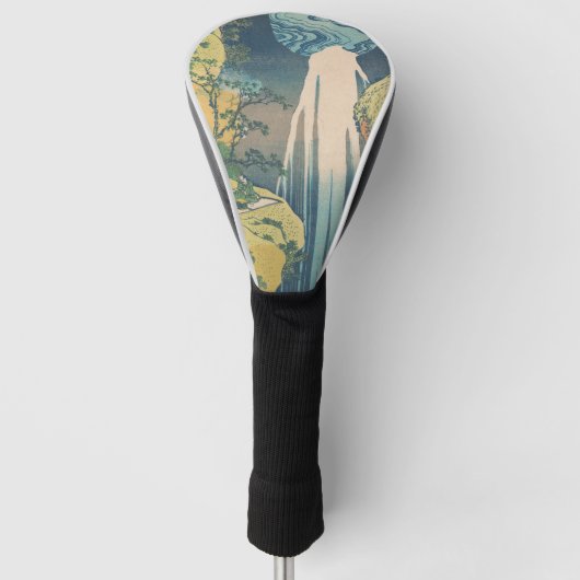 北斎阿弥陀秋日本滝 ゴルフヘッドカバー (正面)
