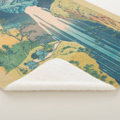 北斎阿弥陀秋日本滝 シェルパブランケット (3/4)