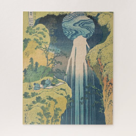 北斎阿弥陀秋日本滝 ジグソーパズル (縦)