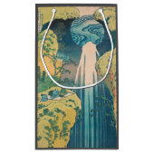 北斎阿弥陀秋日本滝 スモールペーパーバッグ (裏面)