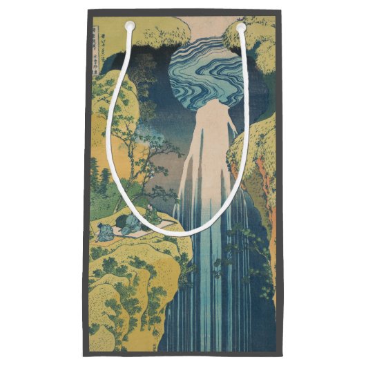 北斎阿弥陀秋日本滝 スモールペーパーバッグ (正面)