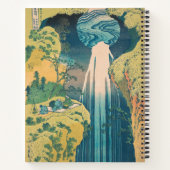 北斎阿弥陀秋日本滝 ノートブック (裏面)