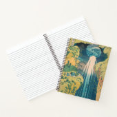 北斎阿弥陀秋日本滝 ノートブック (内部)