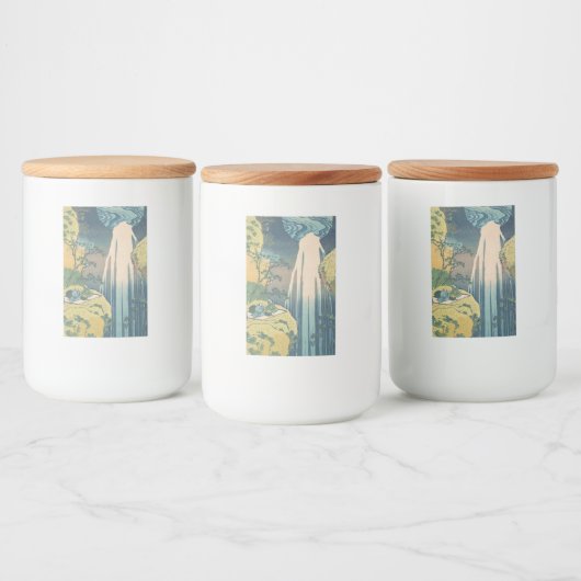 北斎阿弥陀秋日本滝 フードラベル (ボトル)